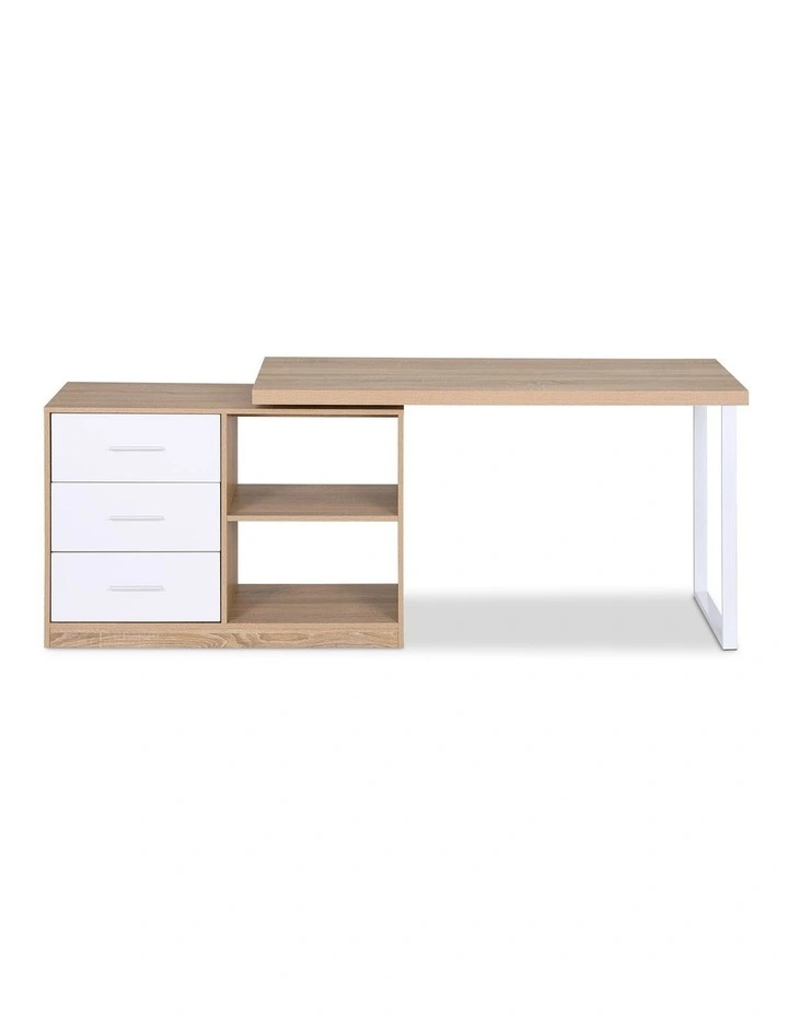 Computer Desk Home Office Storage in Multi image 3