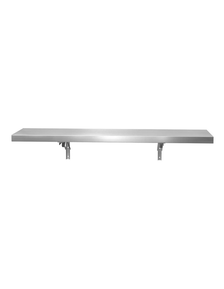 Cefito 1200mm Foldable Stainless Steel Wall Shelf Kitchen Storage Rack image 2