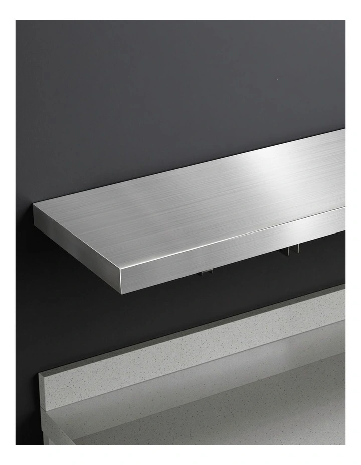 Cefito 1200mm Foldable Stainless Steel Wall Shelf Kitchen Storage Rack image 3