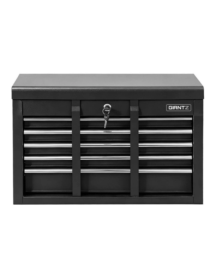 GIANTZ 5 Drawer Tool Chest Box Cabinet Lockable Garage Storage Organiser Black image 2