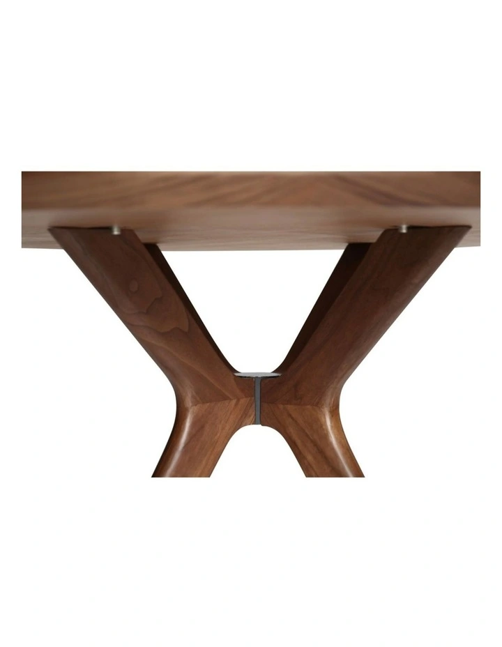 SK Designer Living | Doreen Collection | Round Wood Dining Table | 120cm image 3