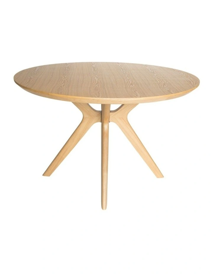 Doreen Collection Round Wood Dining Table 120cm image 2