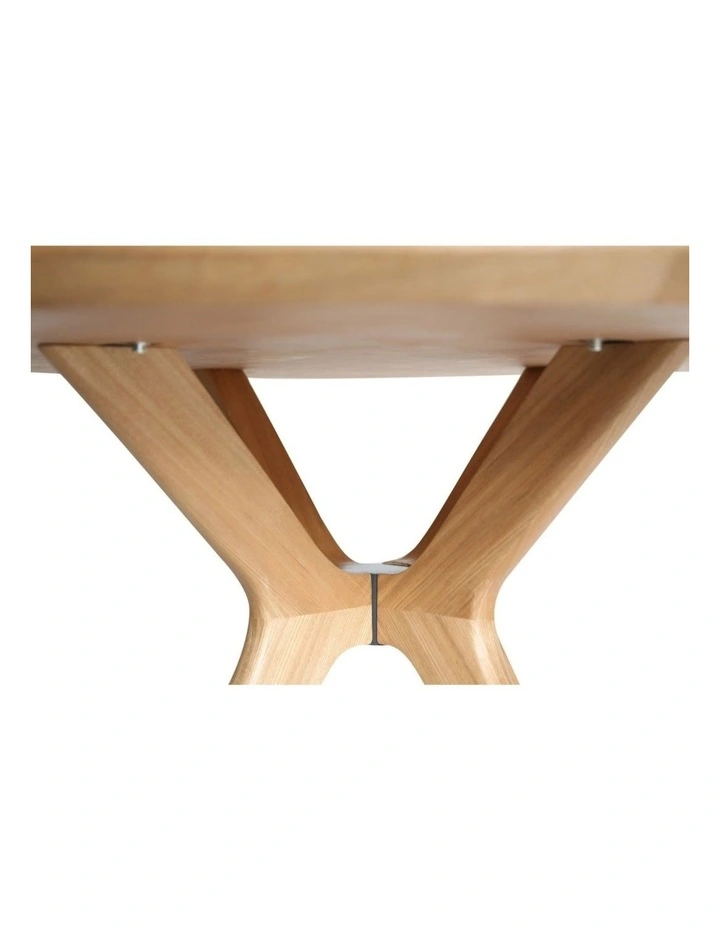 Doreen Collection Round Wood Dining Table 120cm image 3