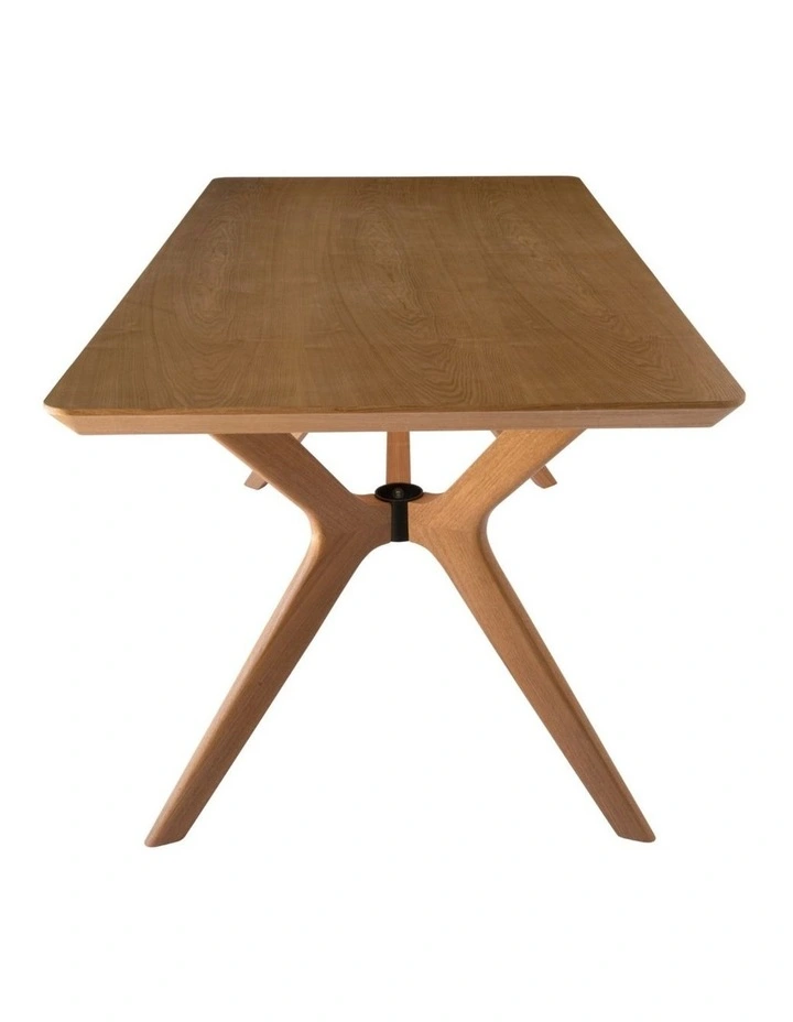 Doreen Collection Rectangular Wood Dining Table 180cm image 3