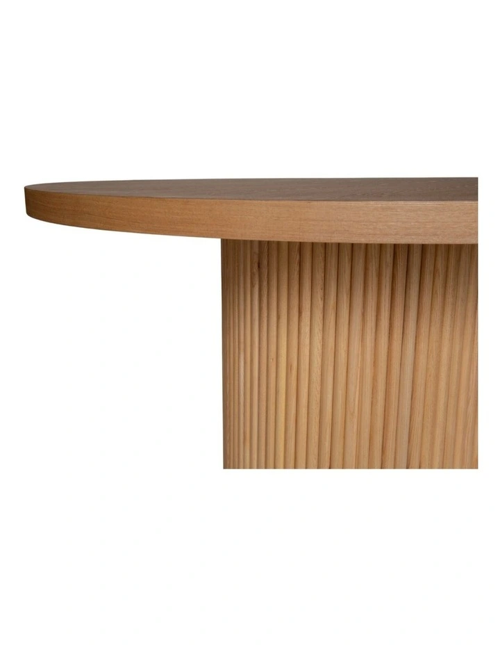 Aviana Round Wood Dining Table 120cm image 4