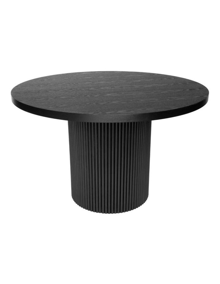 SK Designer Living | Aviana Round Wood Dining Table | 120cm image 1