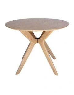 Doreen Collection Round Wood Dining Table 100cm