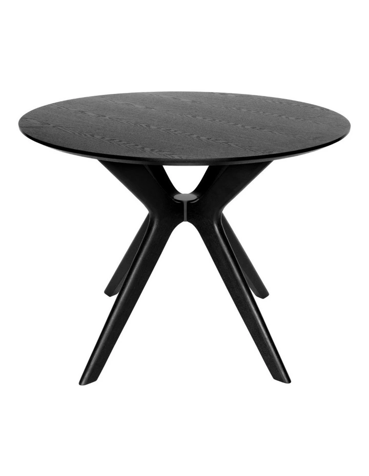 SK Designer Living | Doreen Collection | Round Wood Dining Table | 100cm image 2