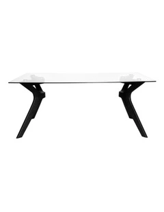 SK Designer Living | Murf Collection | Rectangular Glass Dining Table | 180cm