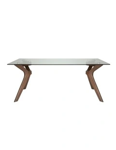 SK Designer Living | Murf Collection | Rectangular Glass Dining Table | 180cm