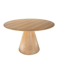 Theo Round Wood Dining Table 120cm