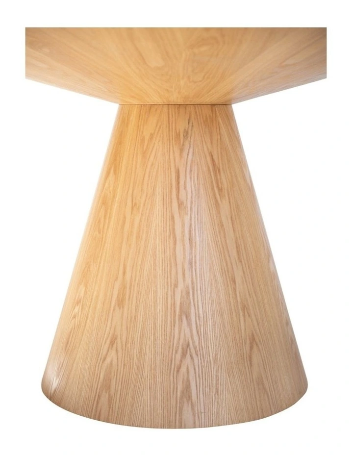Theo Round Wood Dining Table 120cm image 4