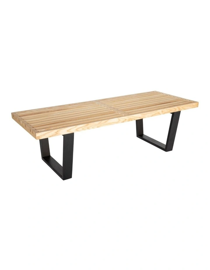 Replica George Nelson Platform Bench | 122cm image 2