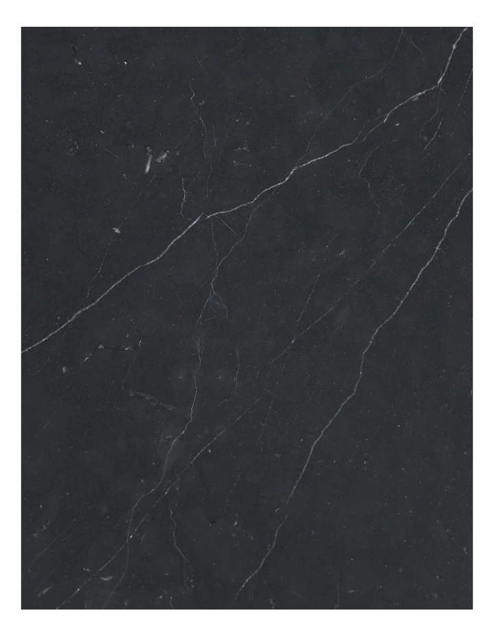 Alba - Side Table Small - Black Marble Black Base image 7