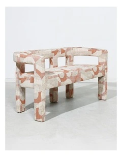 Lyon Two-Seater Sofa in Multi