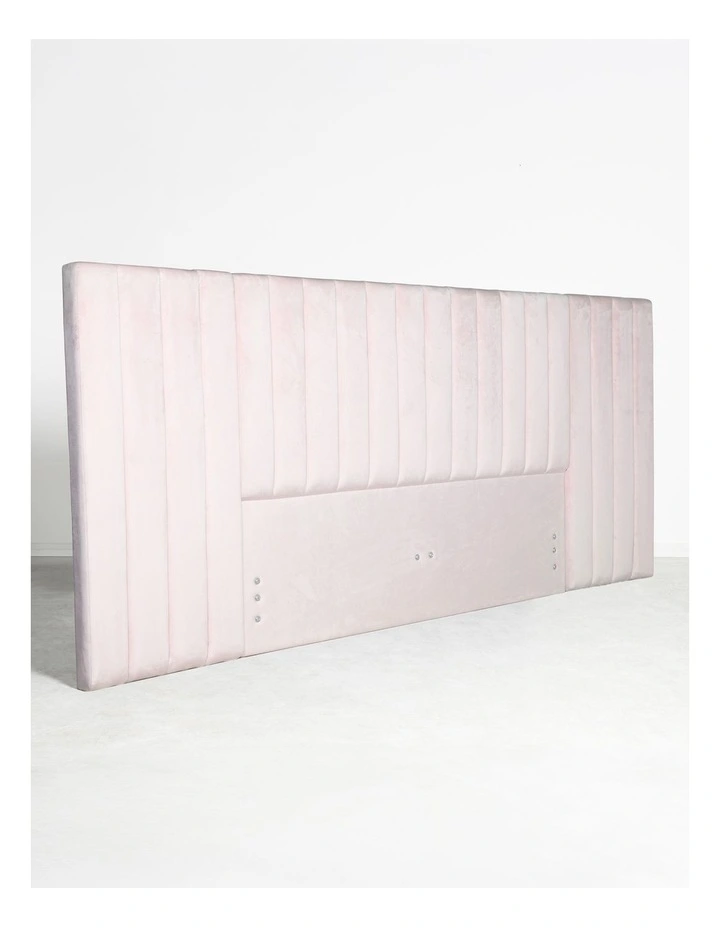 Renee Queen Headboard With Wing in Petal Pink image 3