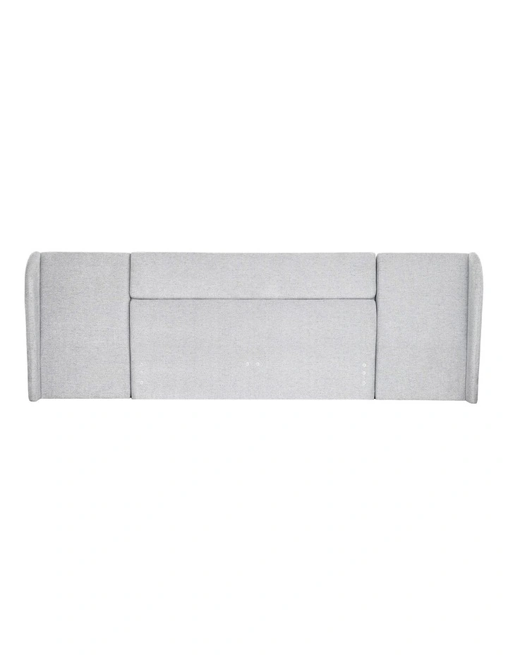 Baxter King Headboard With Wing in Paloma Grey image 1