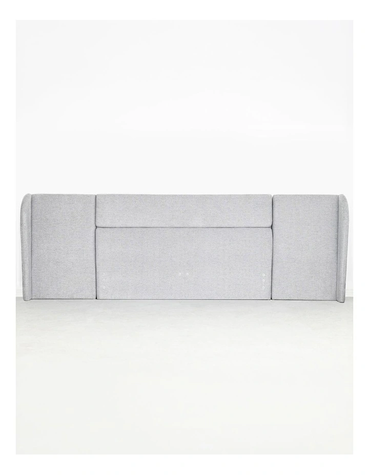Baxter King Headboard With Wing in Paloma Grey image 4