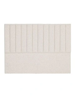 Renee Queen Headboard Oatmeal in Beige