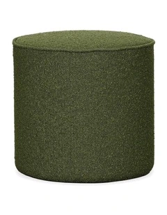 Darcy & Duke Belamy Ottoman - Forrest Green - Small