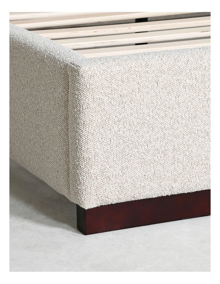 Renee King Full Bed in Oatmeal image 4