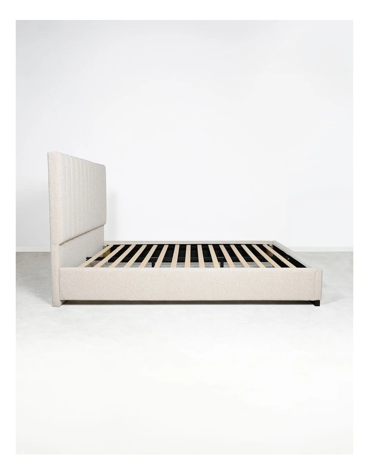 Renee King Full Bed in Oatmeal image 7