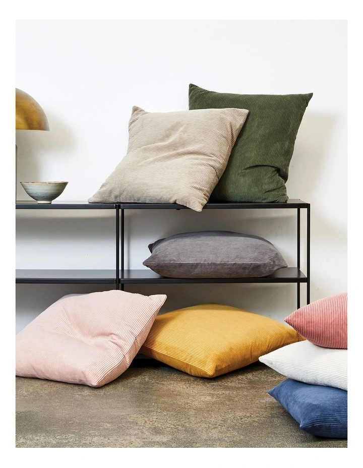 Cord Cushion - Argile - 57 X 37 - Feather Fill image 5