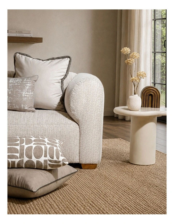 Hanah 3-Seater Sofa in Forza Natural Beige image 2
