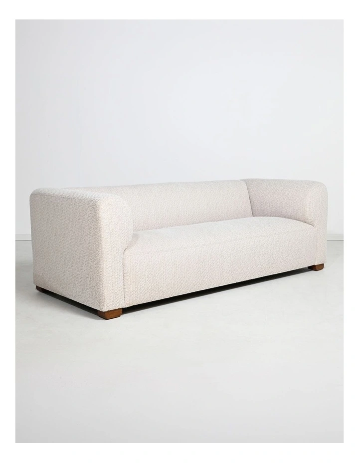 Hanah 3-Seater Sofa in Forza Natural Beige image 3