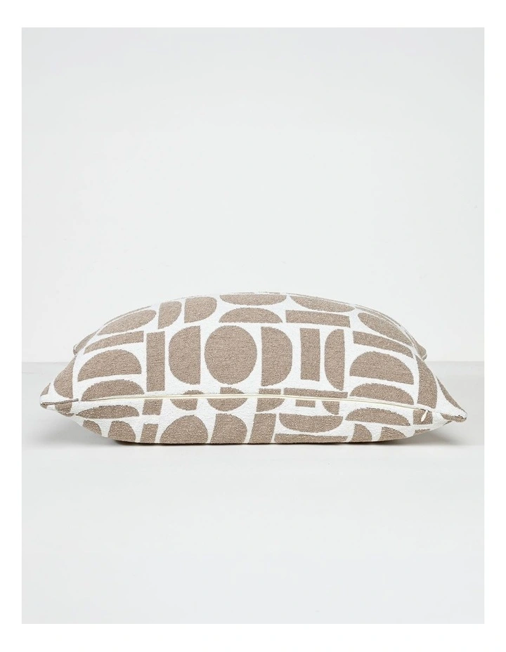 Fabric Cushion 37X57cm in Mushroom image 9