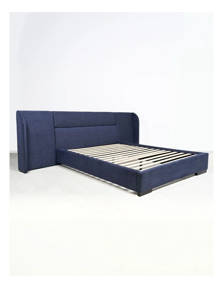 Baxter Queen Full Bed With Wing in Indigo Sky image 1