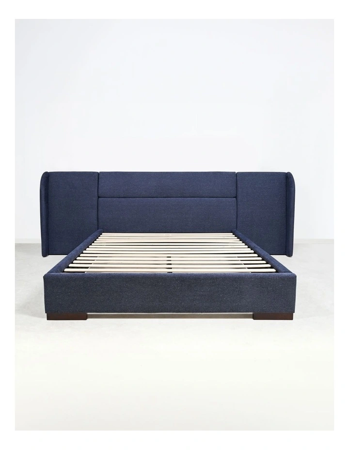 Baxter Queen Full Bed With Wing in Indigo Sky image 3