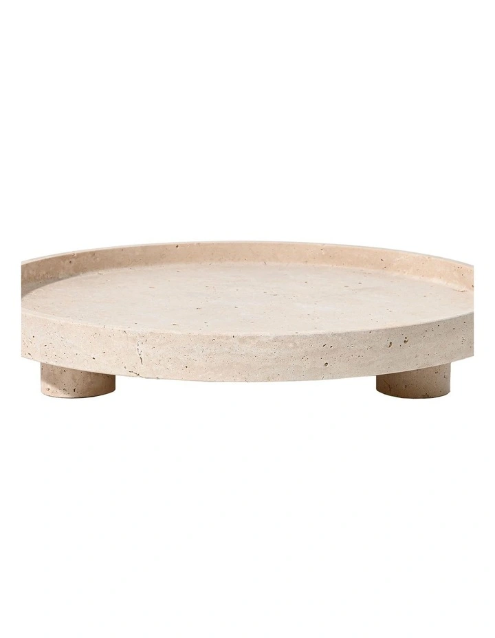 Olara Raised Plate - Travertine image 5