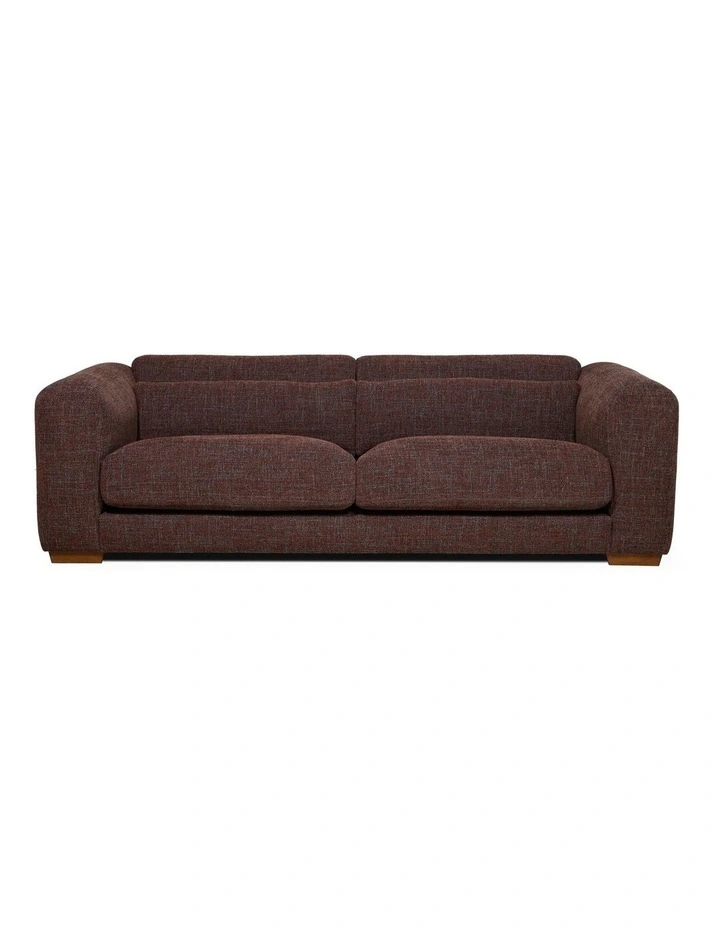 Milo 3-Seater Sofa in Mocha Caramel image 1