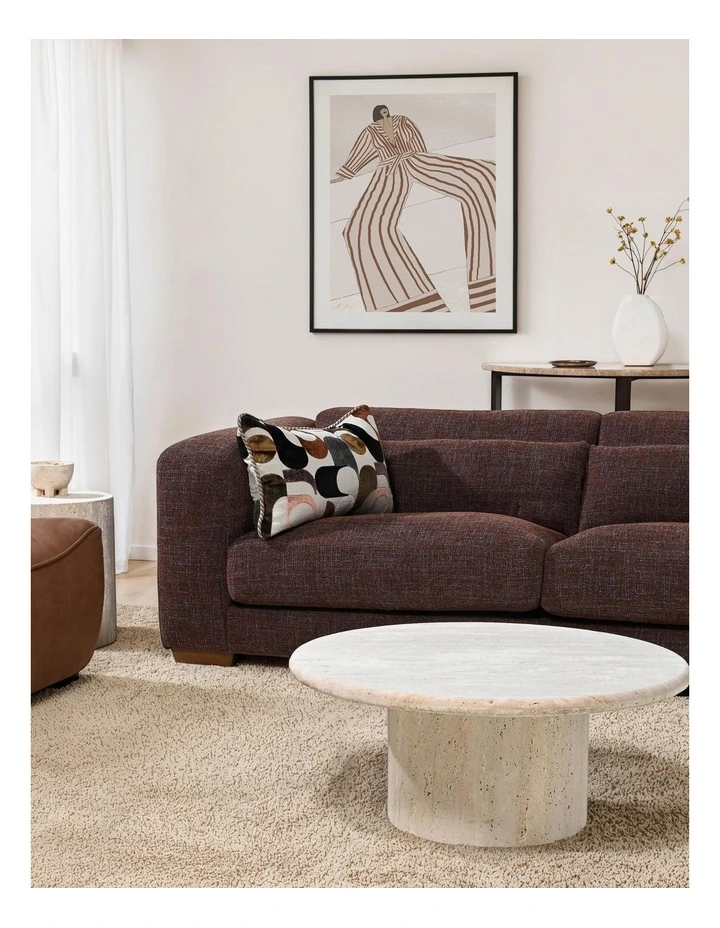 Milo 3-Seater Sofa in Mocha Caramel image 2