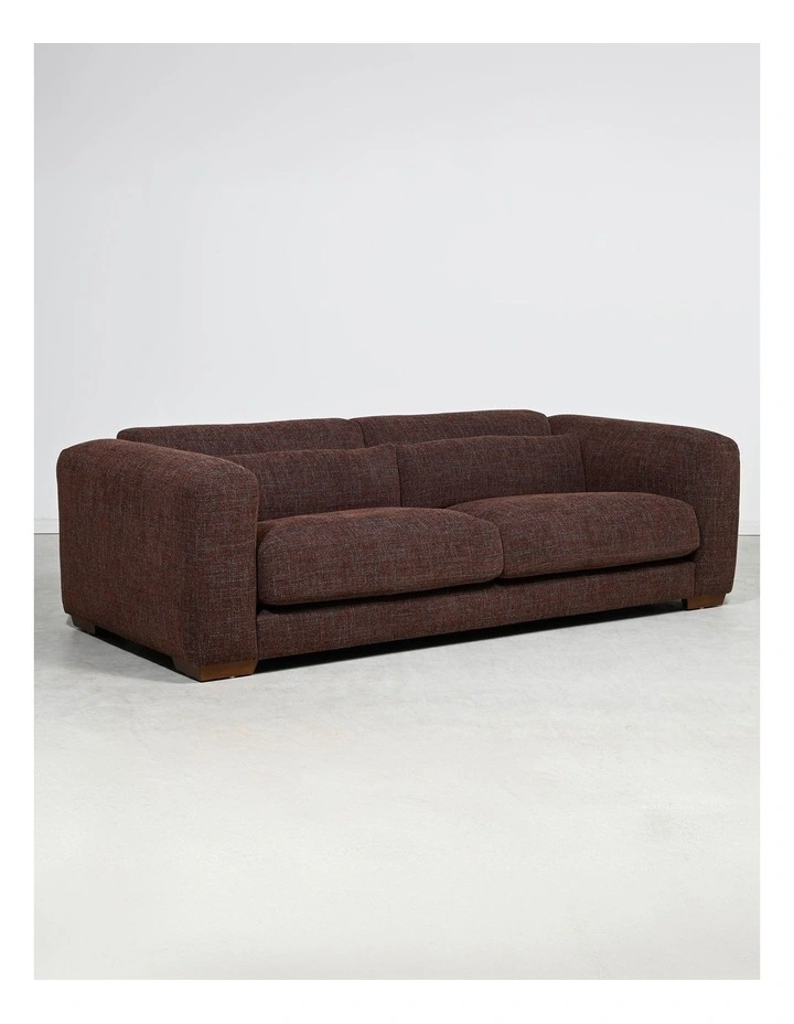 Milo 3-Seater Sofa in Mocha Caramel image 4