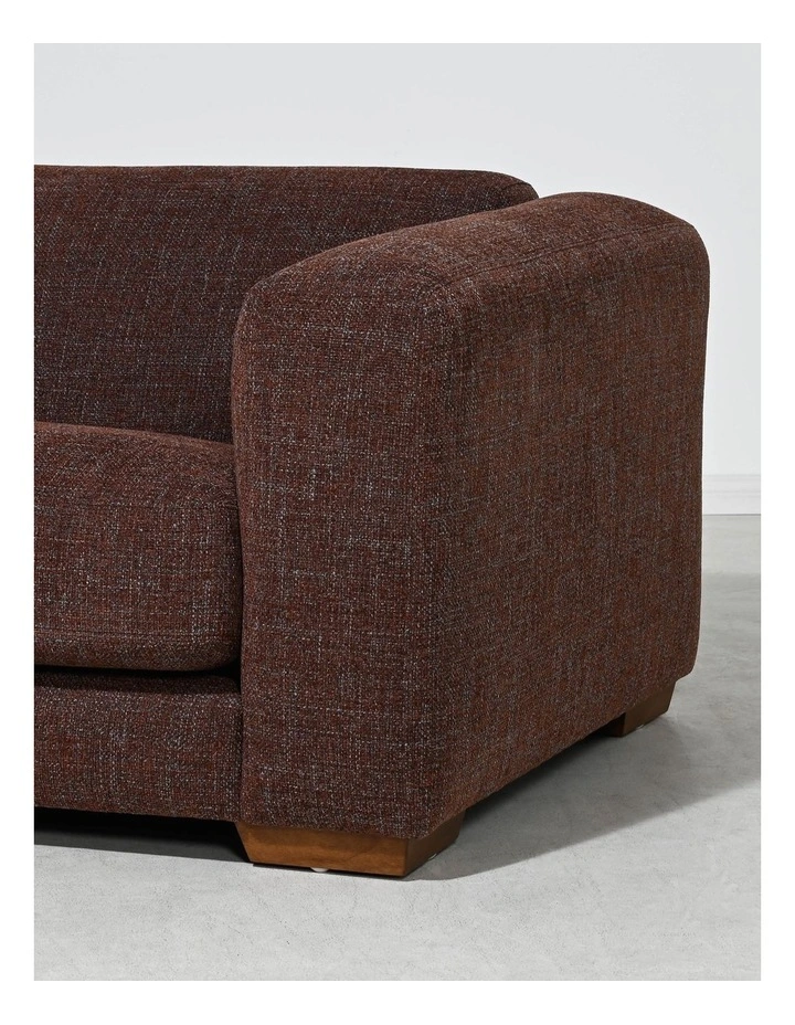 Milo 3-Seater Sofa in Mocha Caramel image 5