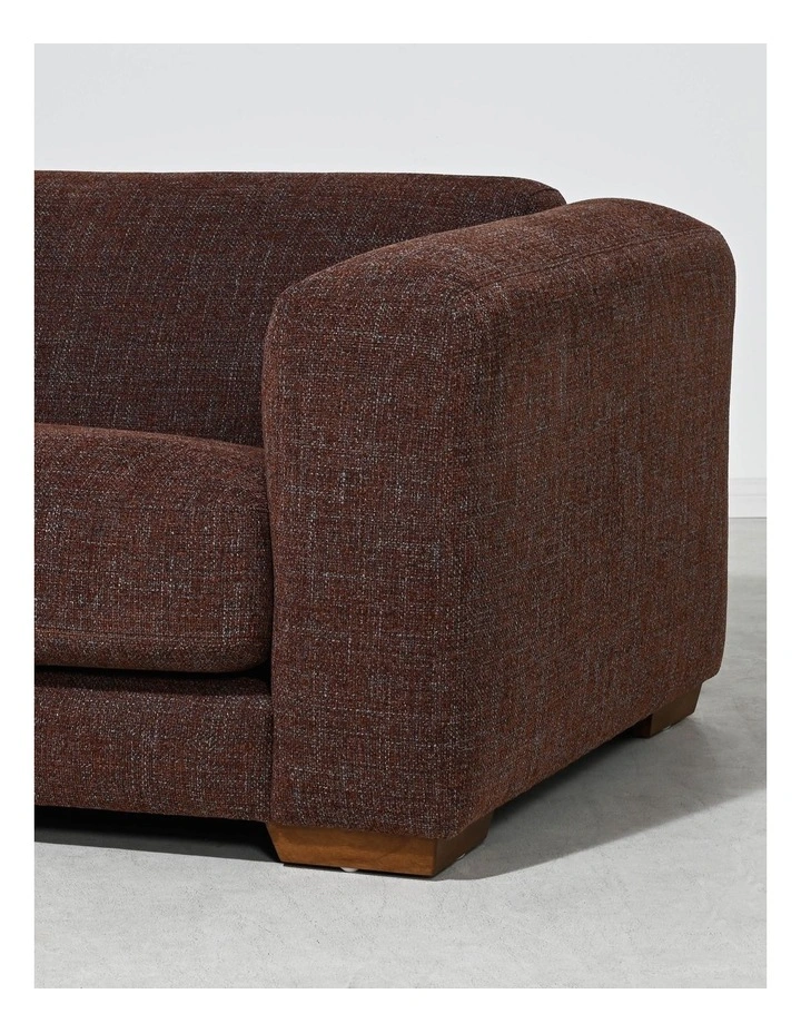 Milo 3-Seater Sofa in Mocha Caramel image 7