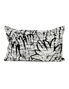 Midnight Palm - Fabric Cushion - 37 X 57