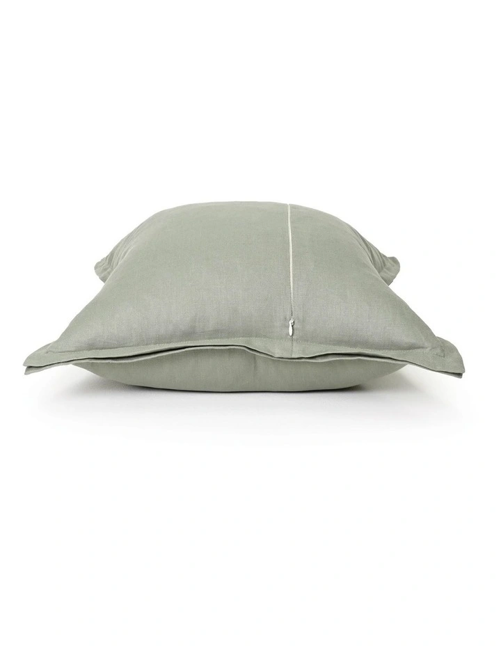 Elements - Light Sage - Linen Cushion - 55 X 55 image 4