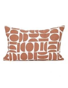 Coral Pop - Fabric Cushion - 37 X 57