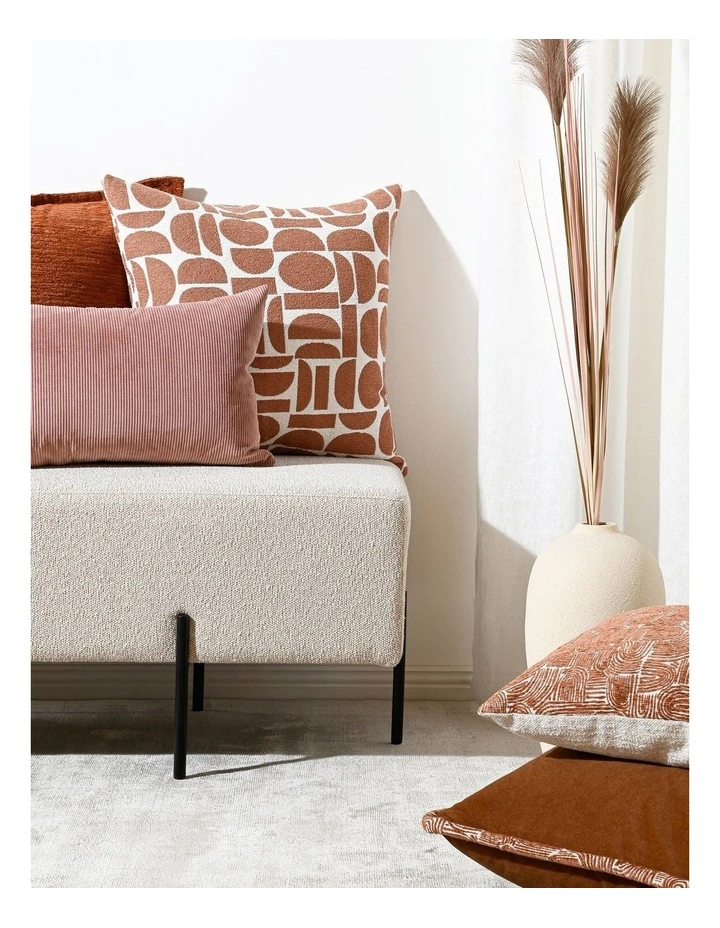 Coral Pop - Fabric Cushion - 37 X 57 image 2