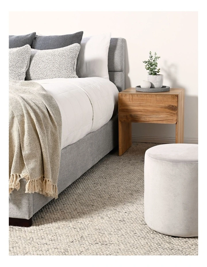 Baxter Queen Headboard in Paloma Grey image 2