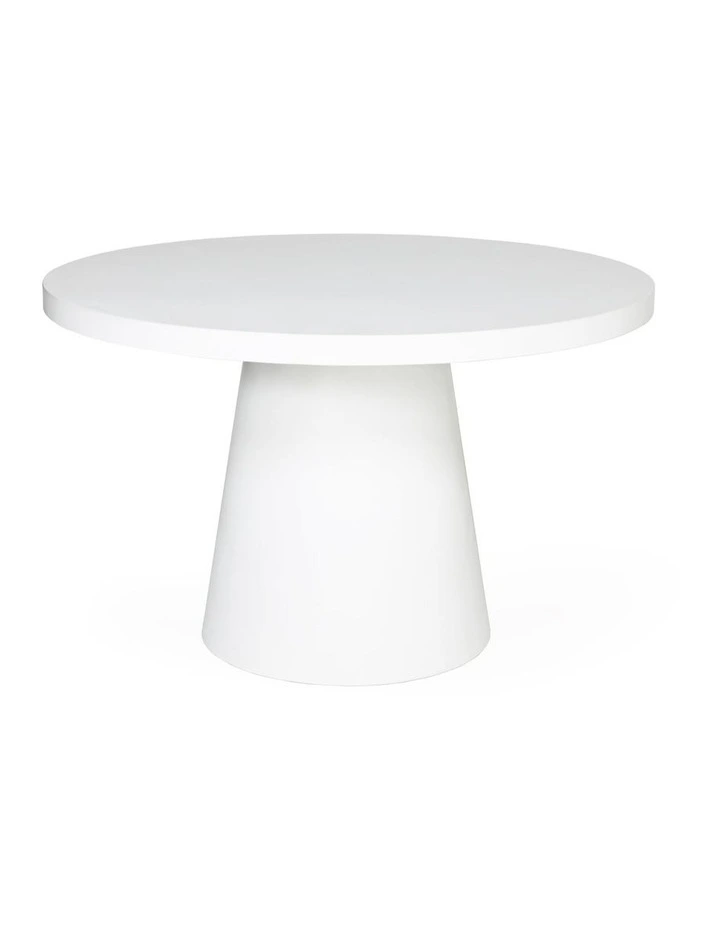 Clifton Round Dining Table - White image 1