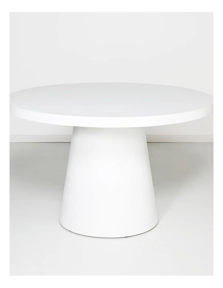 Clifton Round Dining Table - White image 3