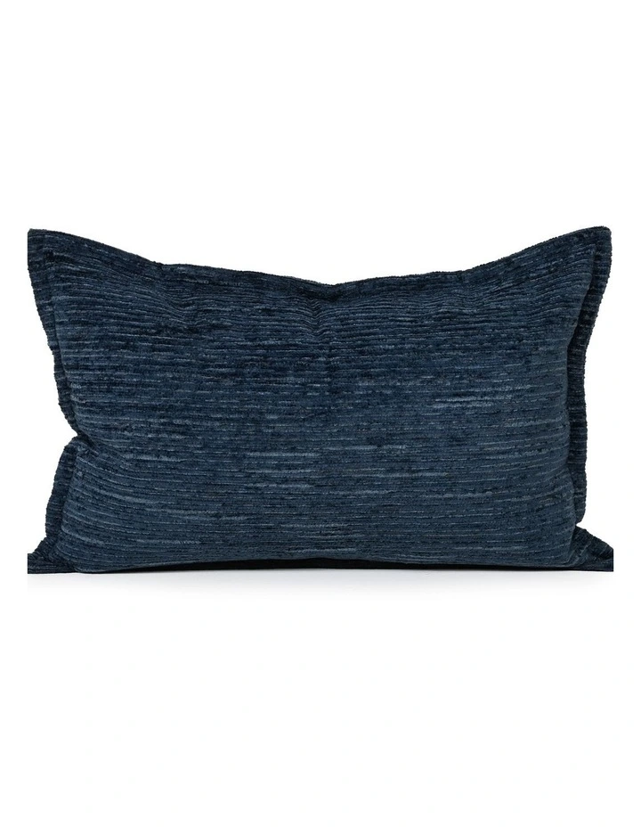 Ruffled Indigo - Velvet Cushion - 37 X 57 image 1