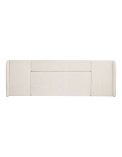 Baxter King Headboard With Wing in Oatmeal
