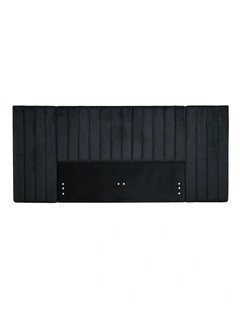 Renee King Headboard With Wing in Black