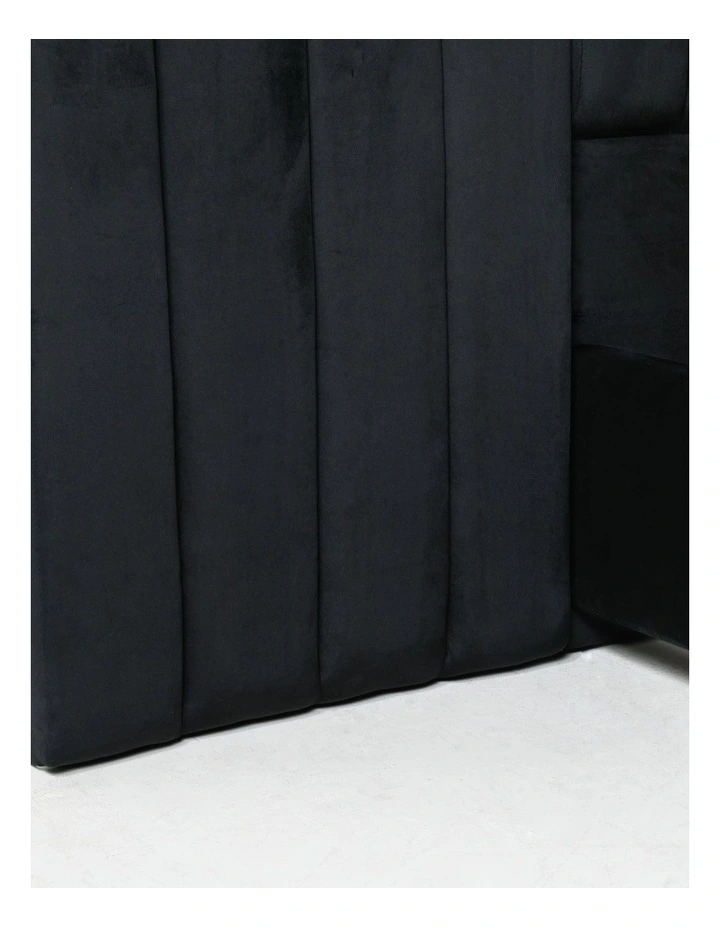 Renee King Headboard With Wing in Black image 4