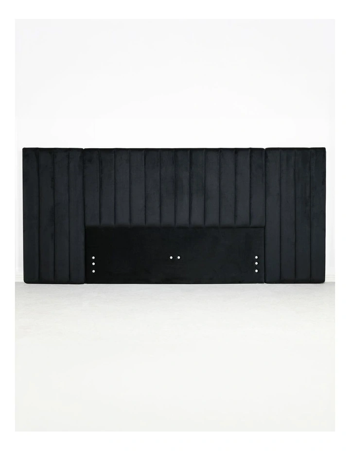 Renee King Headboard With Wing in Black image 5